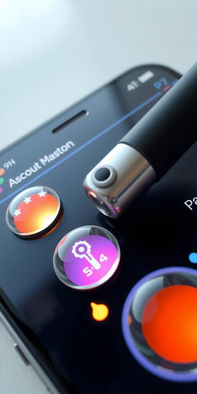 App interface preview