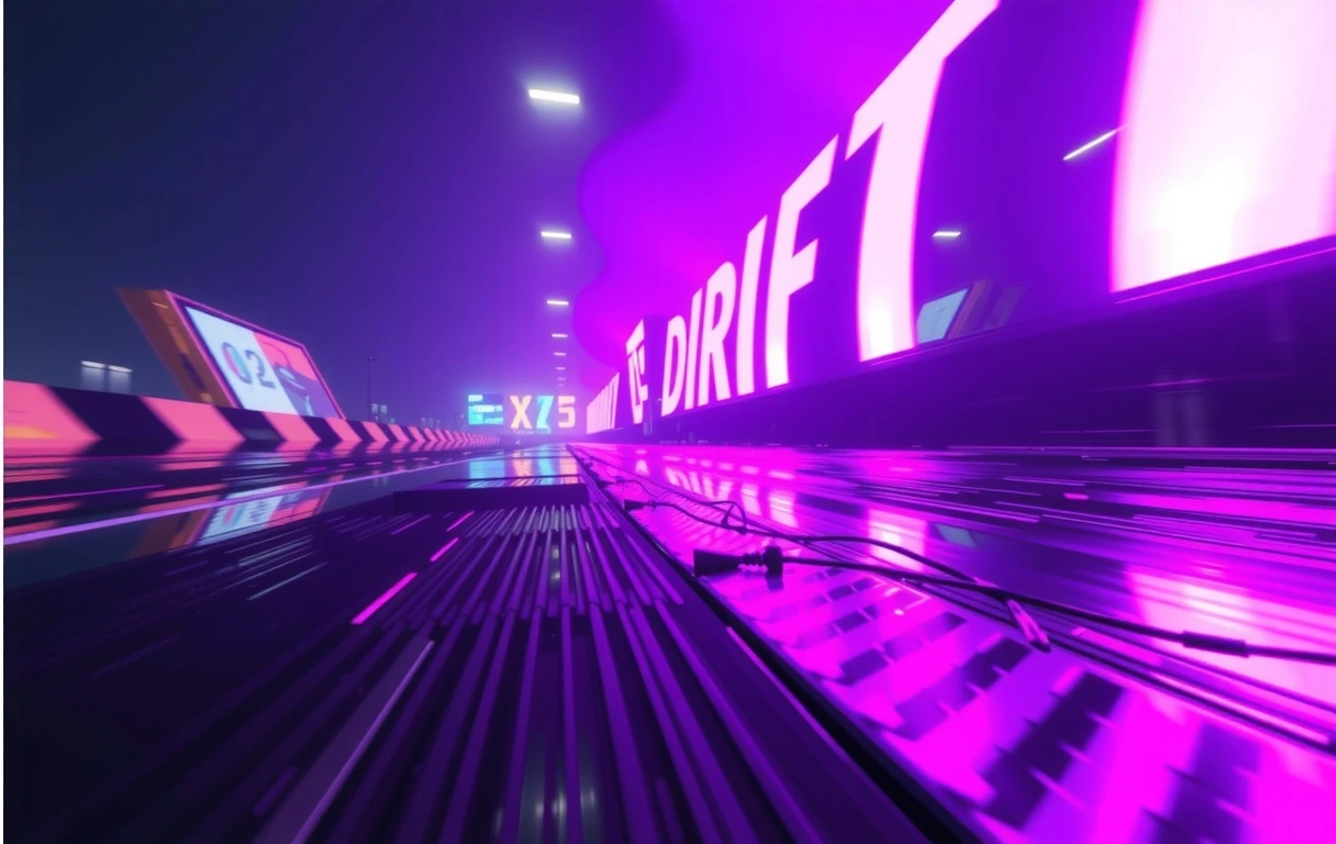 Neon Drift Racing Game Preview
